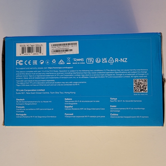 TP-Link Tapo Smart Pan/Tilt Indoor Security Camera, 360° Motion Tracking, 1080p - Picture 4 of 16